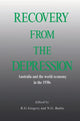 Book cover of: Recovery from the Depression