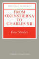 Book cover of: From Oxenstierna to Charles XII. By: Michael Roberts