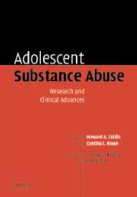Book cover of: Adolescent Substance Abuse