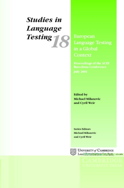 European Language Testing in a Global Context