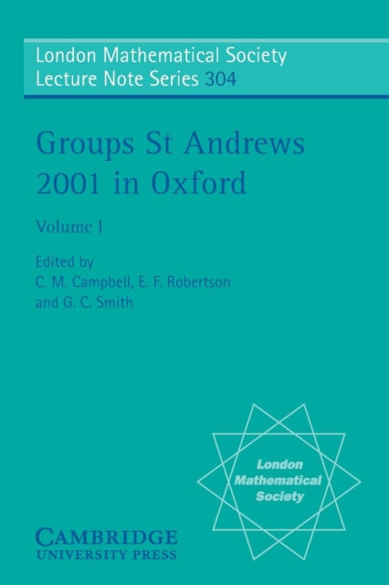 Book cover of: Groups St Andrews 2001 in Oxford: Volume 1