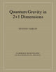 Book cover of: Quantum Gravity in 2+1 Dimensions. By: Steven Carlip
