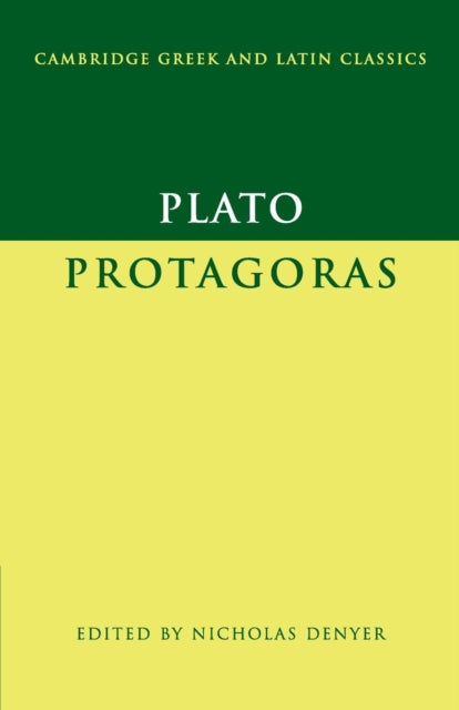 Plato: Protagoras