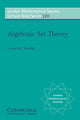Book cover of: Algebraic Set Theory