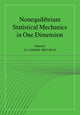 Book cover of: Nonequilibrium Statistical Mechanics in One Dimension