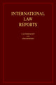 Book cover of: International Law Reports. By: C.J. Greenwood