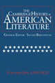 Book cover of: Cambridge History of American Literature: Volume 1, 1590–1820. By: Sacvan Bercovitch