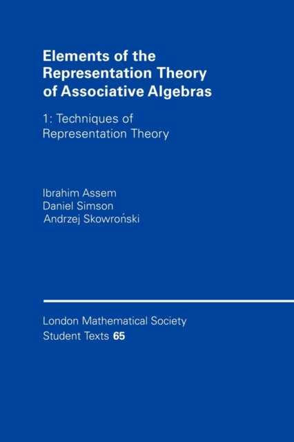 Elements of the Representation Theory of Associative Algebras: Volume 1