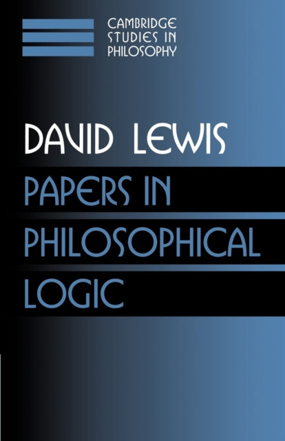 Papers in Philosophical Logic: Volume 1