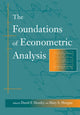 Book cover of: Foundations of Econometric Analysis
