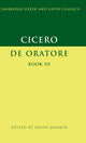 Book cover of: Cicero: De Oratore Book III. By: Cicero