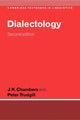 Book cover of: Dialectology