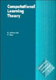 Book cover of: Computational Learning Theory. By: M. H. G. Anthony