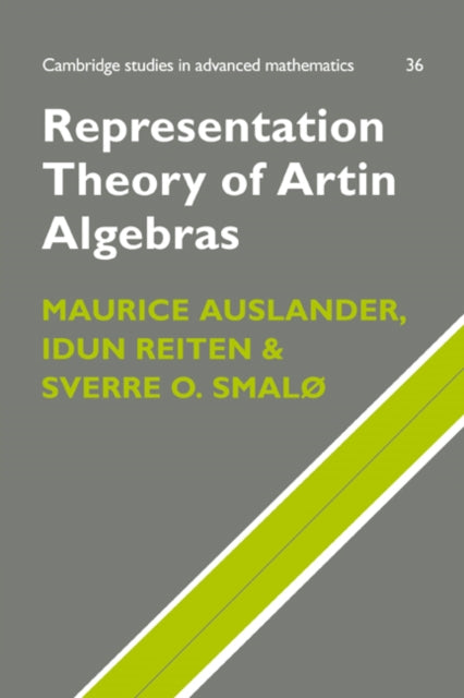 Book cover of: Representation Theory of Artin Algebras