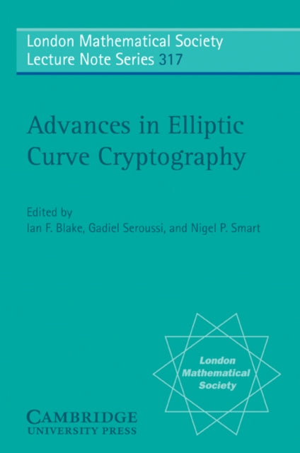 Book cover of: Advances in Elliptic Curve Cryptography