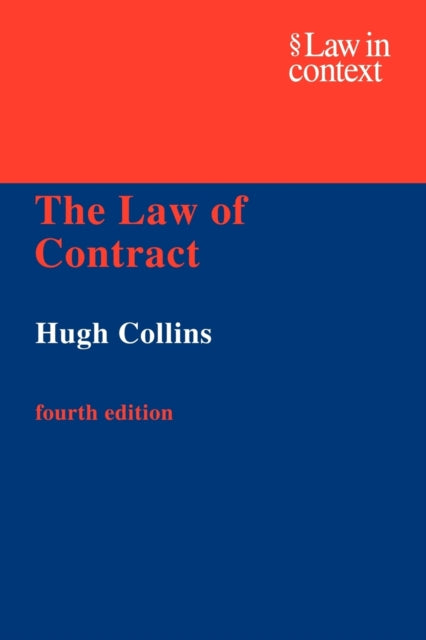 Book cover of: Law of Contract