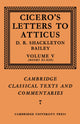 Book cover of: Cicero: Letters to Atticus: Volume 5, Books 11-13. By: Cicero
