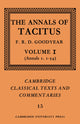 Book cover of: Annals of Tacitus: Volume 1, Annals 1.1-54. By: P. Cornelius Tacitus