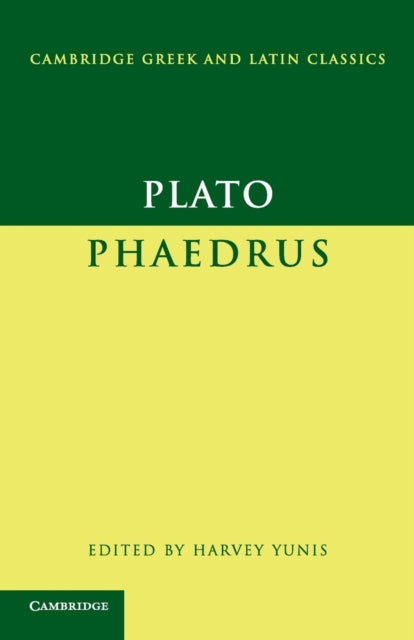 Book cover of: Plato: Phaedrus. By: Πλάτων