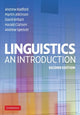 Book cover of: Linguistics