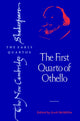 Book cover of: First Quarto of Othello. By: William Shakespeare