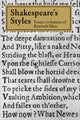 Book cover of: Shakespeare's Styles