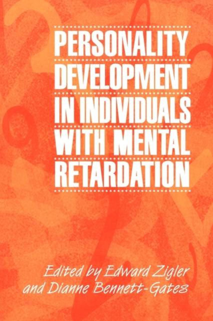 Book cover of: Personality Development in Individuals with Mental Retardation