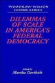 Book cover of: Dilemmas of Scale in America's Federal Democracy