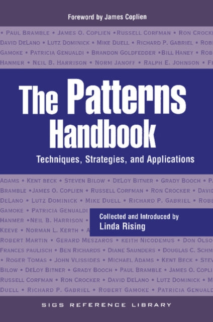 Book cover of: Patterns Handbook. By: Linda Rising