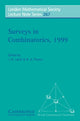 Book cover of: Surveys in Combinatorics, 1999