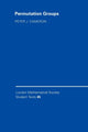 Book cover of: Permutation Groups