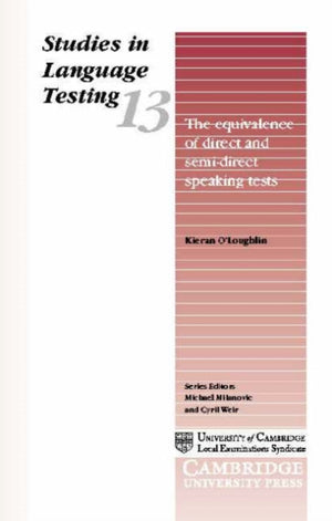 Equivalence of Direct and Semi-Direct Speaking Tests