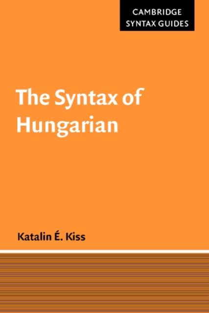 Book cover of: Syntax of Hungarian