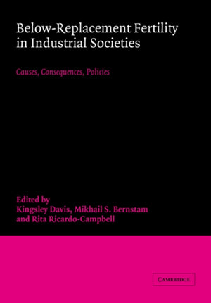 Below-Replacement Fertility in Industrial Societies