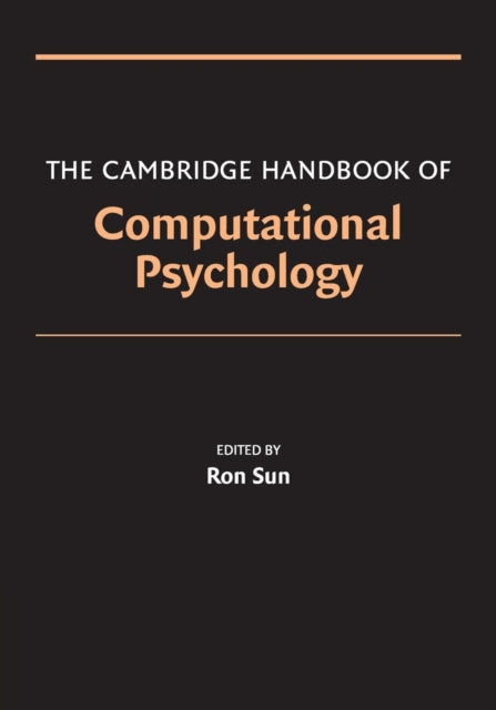 Book cover of: Cambridge Handbook of Computational Psychology
