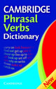 Book cover of: Cambridge Phrasal Verbs Dictionary