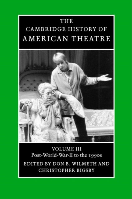 Book cover of: Cambridge History of American Theatre