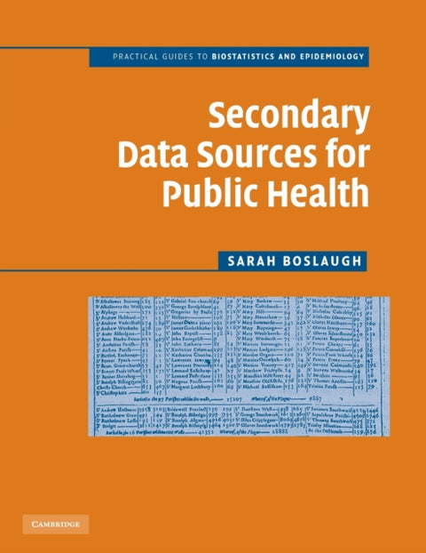 Secondary Data Sources for Public Health