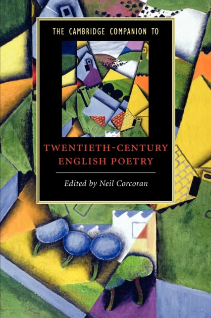 Book cover of: Cambridge Companion to Twentieth-Century English Poetry. By: Neil Corcoran