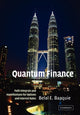 Book cover of: Quantum Finance. By: Belal E. Baaquie