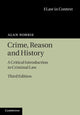Book cover of: Crime, Reason and History. By: Alan Norrie