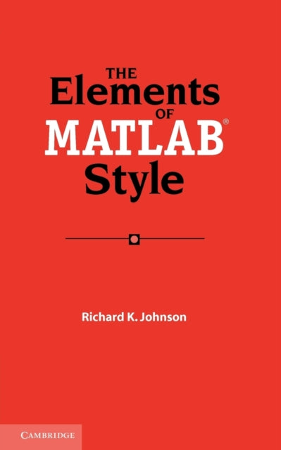The Elements of MATLAB Style