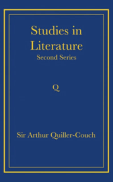 Book cover of: Studies in Literature