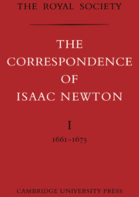 Book cover of: Correspondence of Isaac Newton. By: Isaac Newton