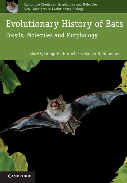 Book cover of: Evolutionary History of Bats. By: Gregg F. Gunnell