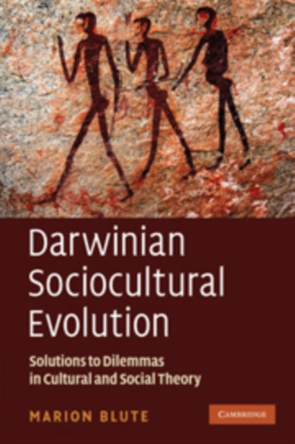 Book cover of: Darwinian Sociocultural Evolution. By: Marion Blute