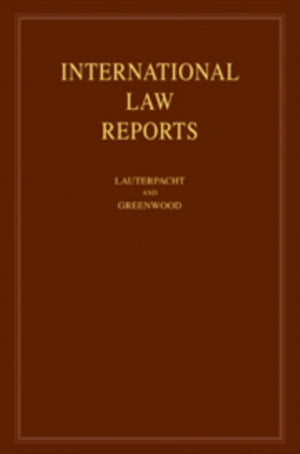 International Law Reports: Volume 136