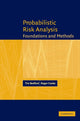 Book cover of: Probabilistic Risk Analysis. By: Tim Bedford