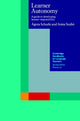 Book cover of: Learner Autonomy