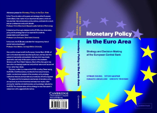 Book cover of: Monetary Policy in the Euro Area. By: Otmar Issing